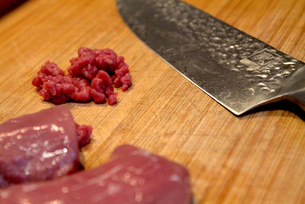 Zubereitung Wild Tatar