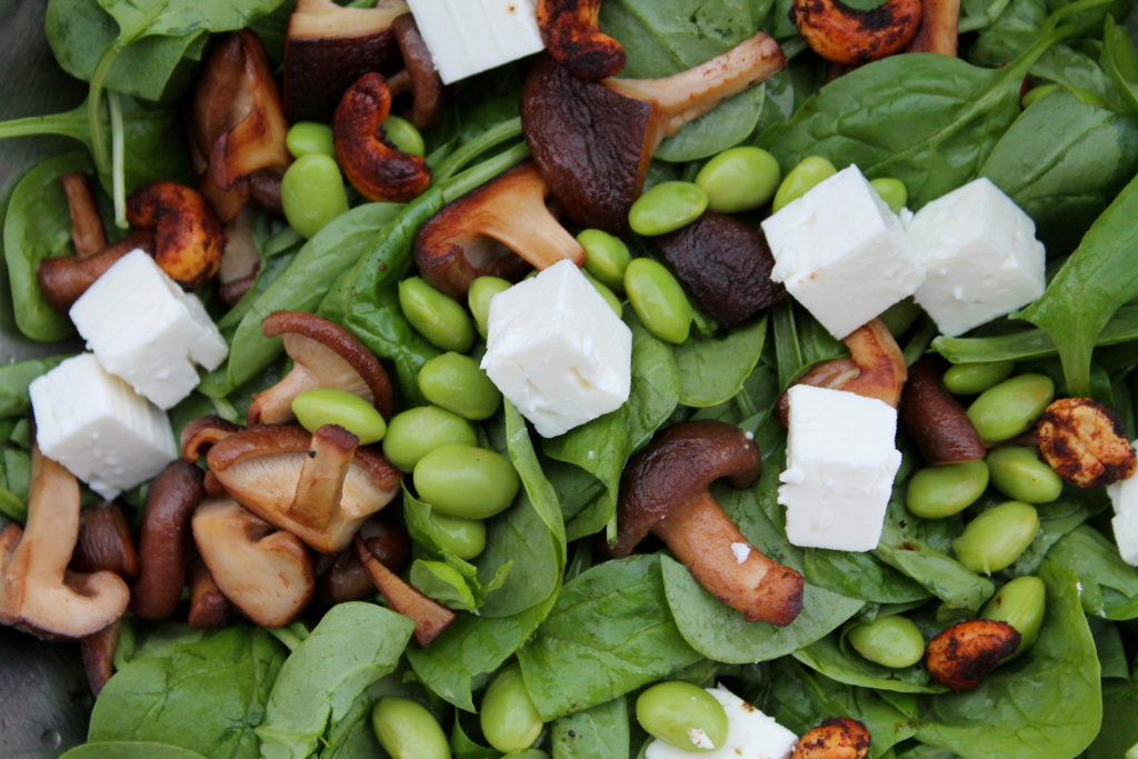 Spinatsalat
