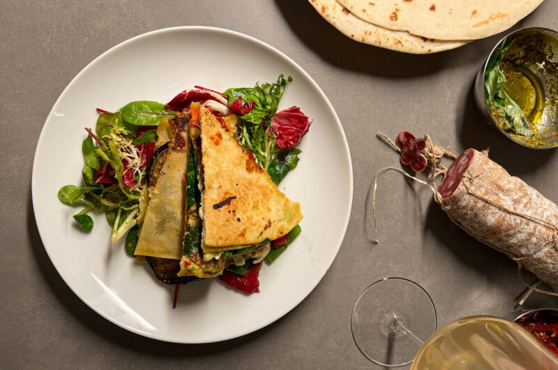 Piadina Tricolore – italienische Blitz-Wraps