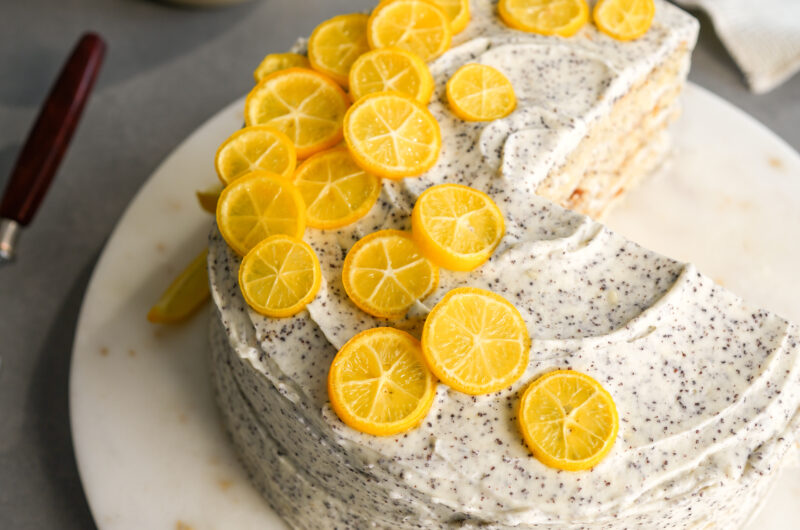 Mohn-Zitronen-Kuchen