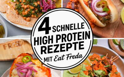Eat Freda Frozen Blocks: 4 schnelle High Protein Rezepte für den Feierabend